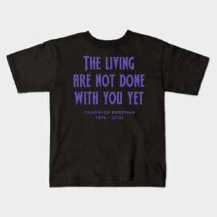 RIP Boseman Panther 2020 Kids T-Shirt